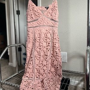 Fashion Nova mariposa floral crochet dress